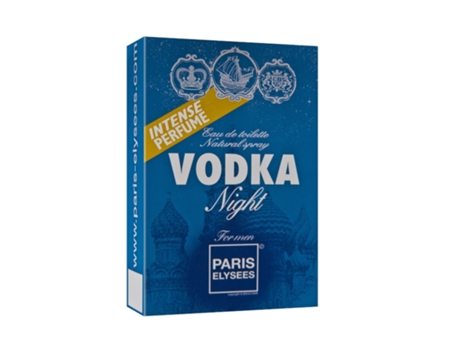 Vodka Night para Homem E.D.T. PARIS ELYSEES 100 ml