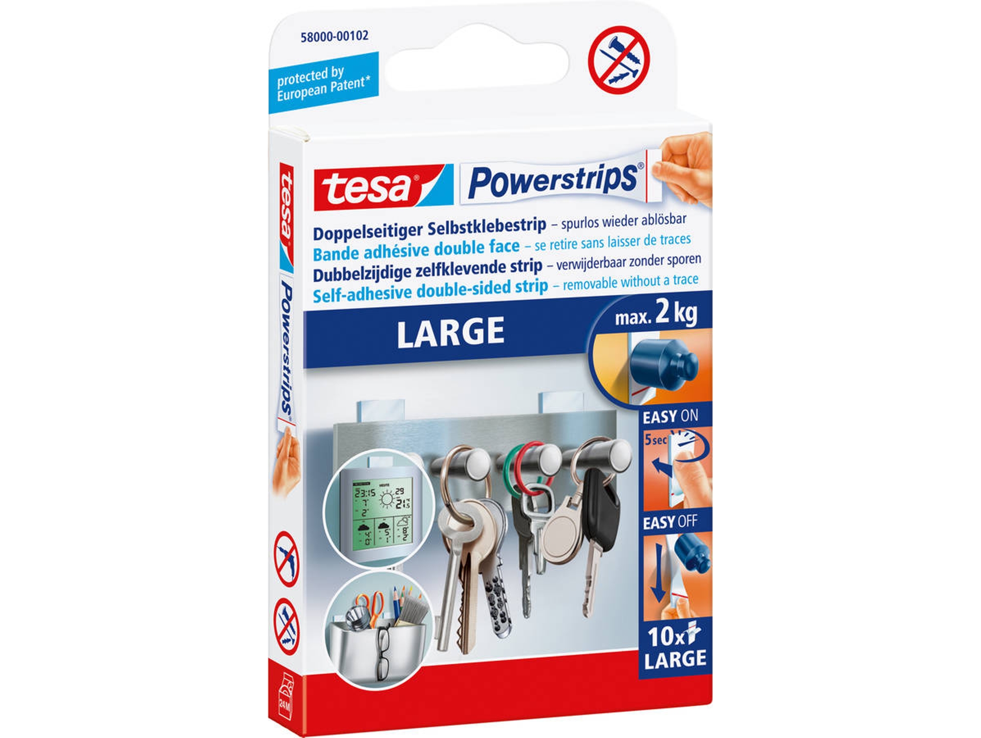 Cinta Adhesiva TESA Powerstrips Large