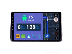 Coche Radio Android Auto Autoradio 8GB RAM 128G ROM CarPlay Navegación GPS Pantalla Táctil RoverOne para Toyota Wish 2 II XE20 2009 - 2017 