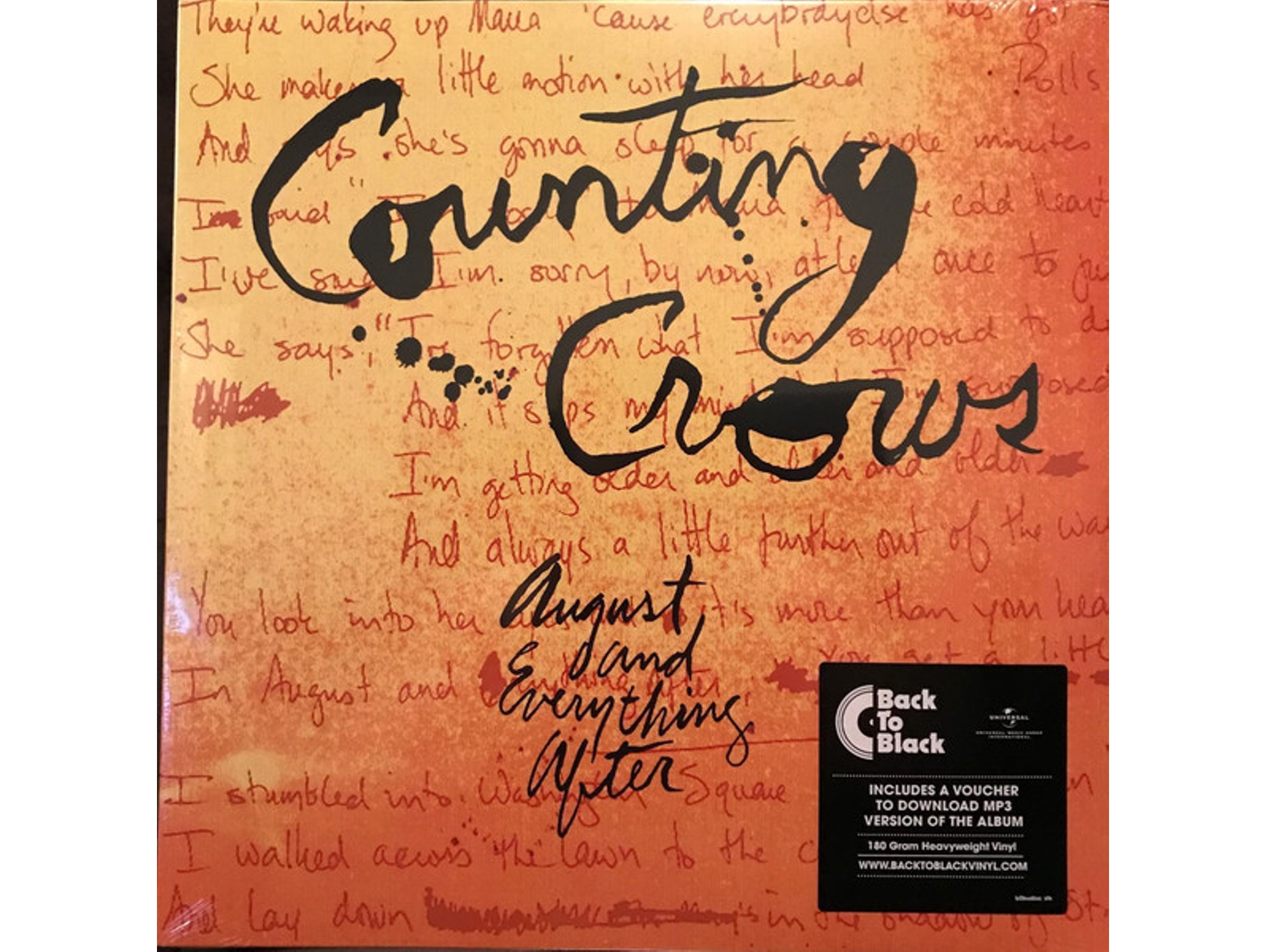 Vinilo Counting Crows - August And Everything After