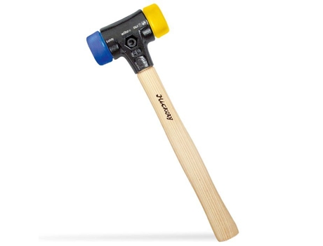 WIHA Martillo Suave Punta Redonda Suave Cabeza De Almádena 30 Mm Peso 300 G