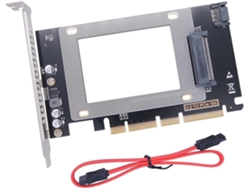 Adaptador Pcie U.2 De Alta Velocidad De 32 Gbps Para Juegos, Diseño Compacto, Compatible Con Windows 7, Windows 8 Y Windows 10 (32/64 Bits).