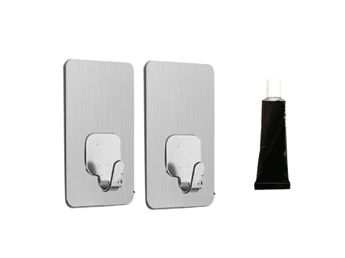Gancho de pared de acero inoxidable sin perforaciones, gancho para colgar sin marcas para cuadros y marcos de fotos.