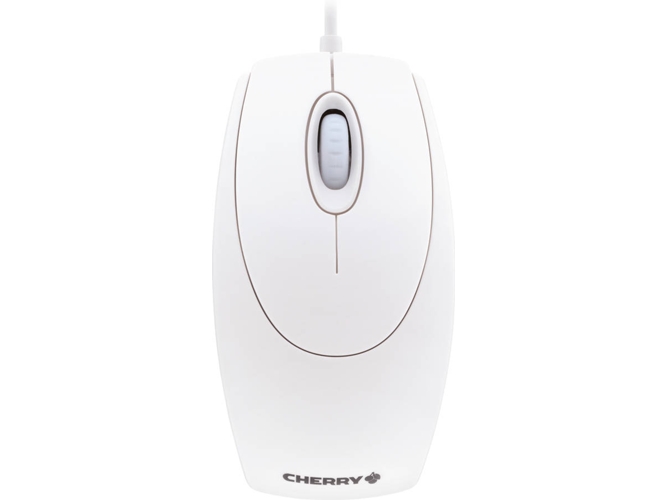 Ratón CHERRY M-5400-0 (Óptico - 1000 dpi - Blanco)