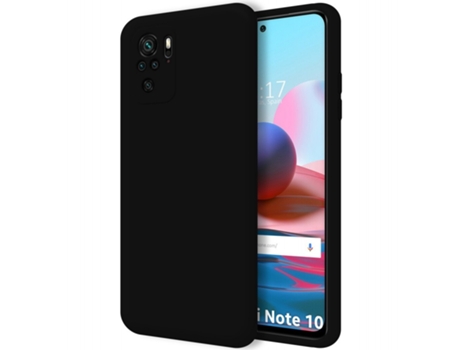 Carcasa Xiaomi Redmi Note 10 / 10S TUMUNDOSMARTPHONE Silicona Líquida Negro