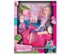 Muñeca con patinete | LPM Toys (3 años)