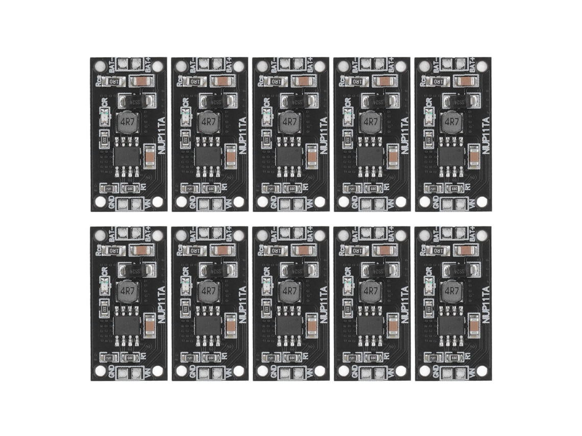Placa de carga para baterías NiMH 3S con módulo de carga de 5V CC.