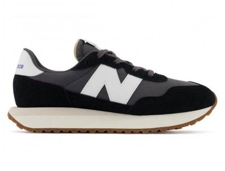 Zapatillas Deportivas NEW BALANCE 237 Para Niños (Negro - Material Sintético -37)