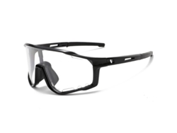 Óculos De Sol Para Ciclismo À Prova De Vento Uv400 Para Homens E Mulheres Óculos Esportivos Ao Ar Livre (preto E Branco)