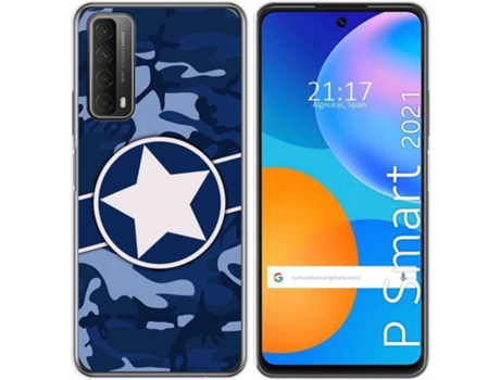 Carcasa Huawei P Smart 2021 TUMUNDOSMARTPHONE Camuflaje 03 Multicolor