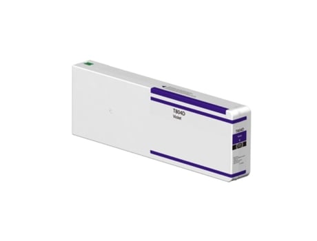 Cartucho de Tinta Compatible EPSON T804D - T824D Roxo Tinta Pigmentada (C13T804D00 - (C13T824D00)
