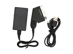 Conversor Adaptador De Scart A Hdmi Compatible Con Cambio De 720p/1080p Full Hd