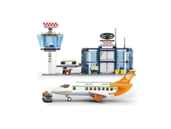Construcción SLUBAN Aviation - Torre de Control con Avión (Edad Mínima: 6 - 678 Piezas)