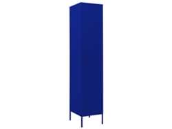 Taquilla 35x46x180 cm Acero Azul Marino MAISON EXCLUSIVE