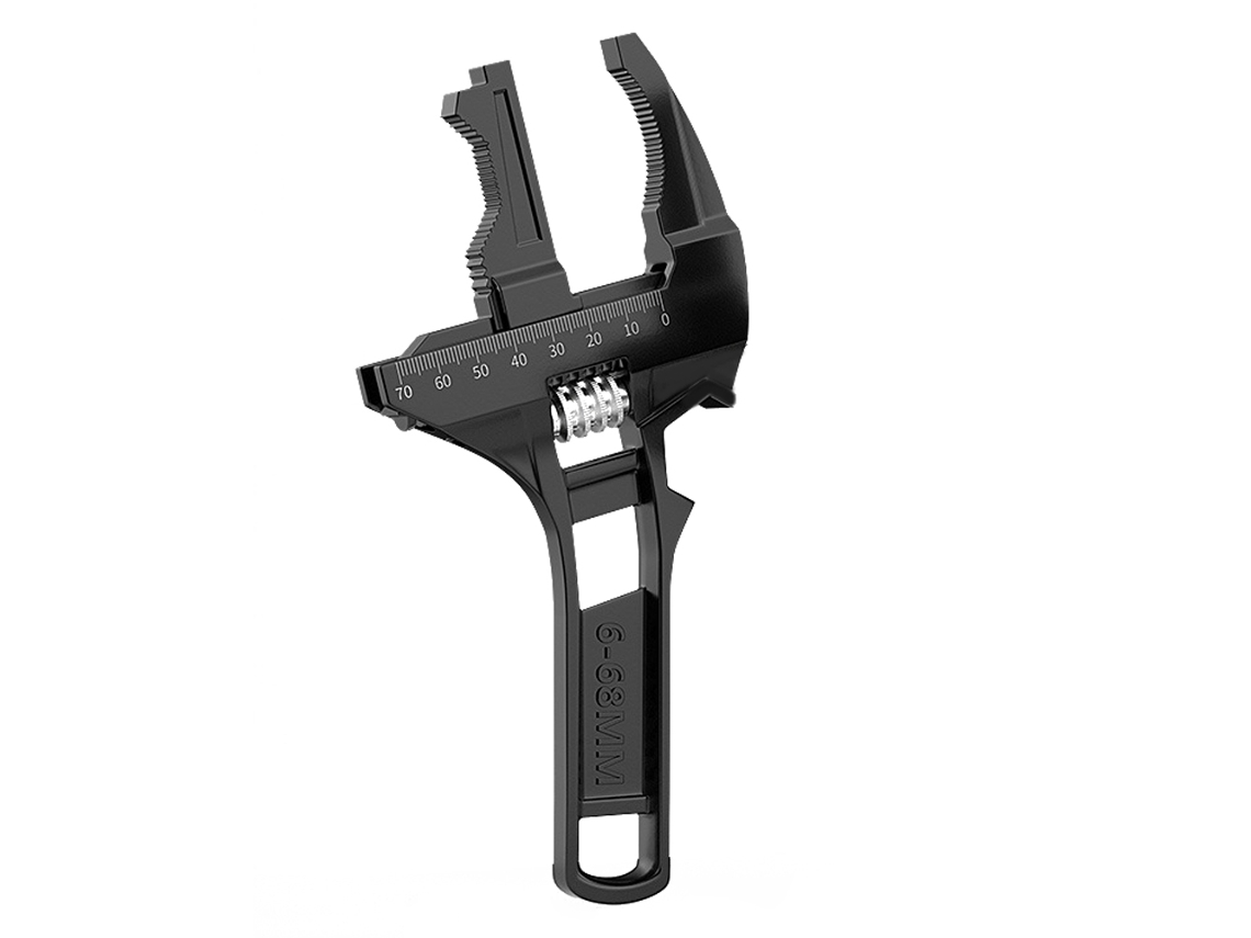 Llave inglesa ajustable para desagües y grifos (6 pulgadas, 68 mm)