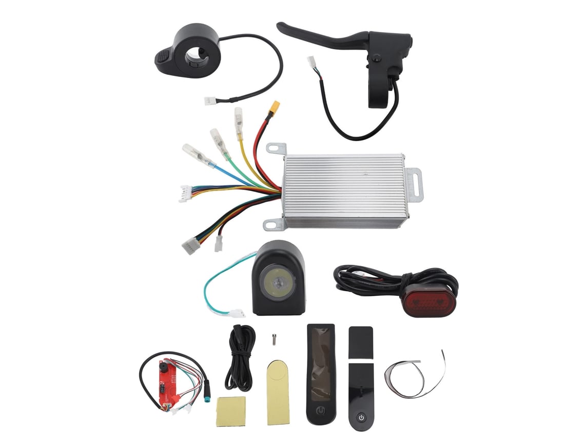 2026-controlador De Patinete Eléctrico 36v350w Con Panel, Frenos, Acelerador, Luces - Kit De Conversión