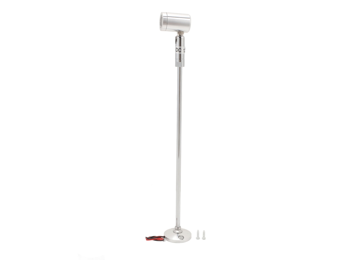 2026-foco Led De Gabinete Para Mostradores De Joyería 12v 1w Aluminio Giratorio Pequeño Luz De Énfasis Interior Blanca