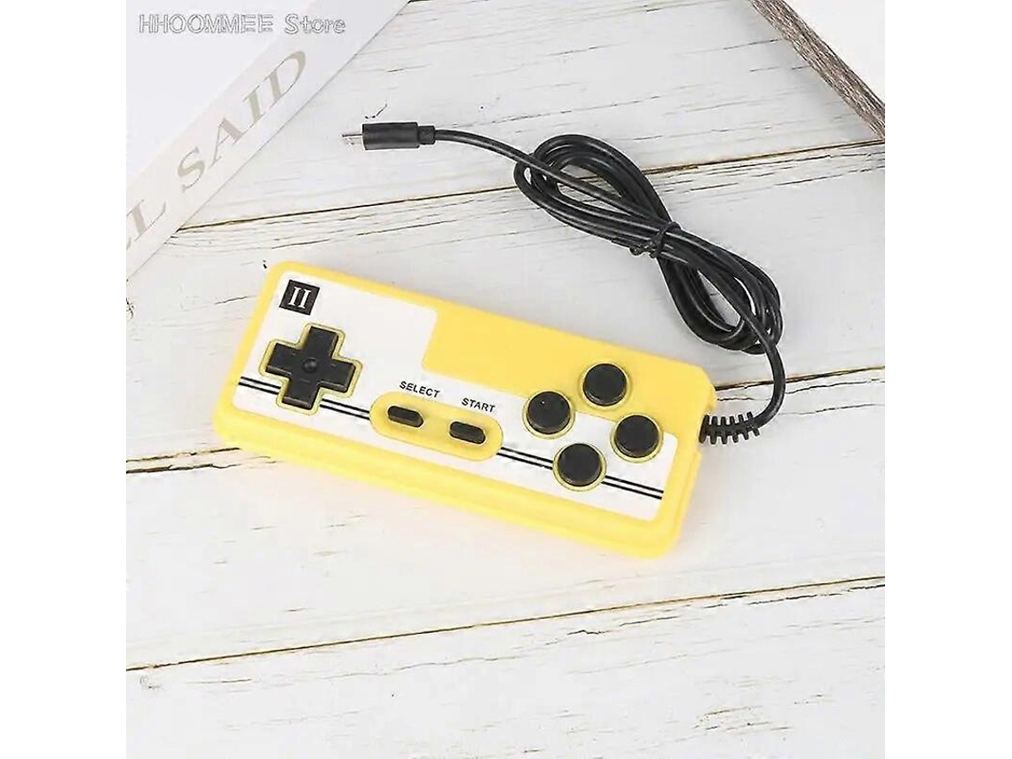 1 Mango De Consola De Juegos Para Pc, Versión Retro Clásica De Home Fc, Mango De Consola De Juegos Portátil Doble Enchufable.