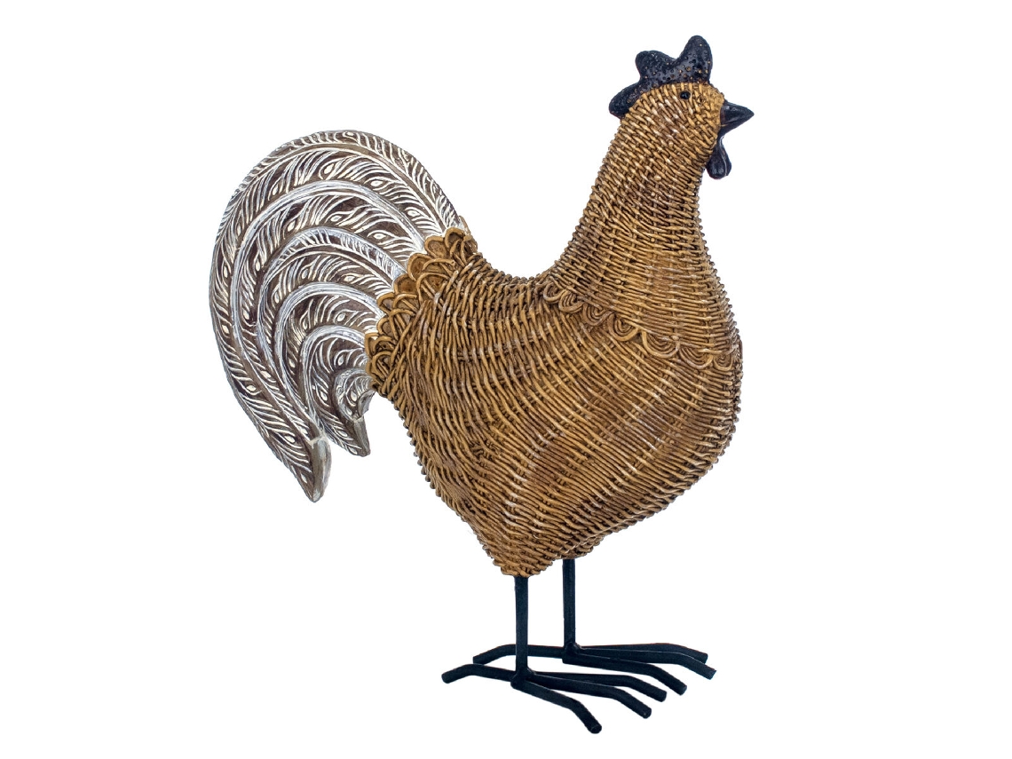 Figura Decorativa SIGNES GRIMALT Gallo 10,5x27x24,5 cm