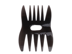 Peine De Estilo Retro Para Hombre Con Dientes Anchos, Portátil Para Peinar Cabello Graso 02