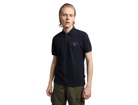 Polo de Hombre NAPAPIJRI (S - Azul)