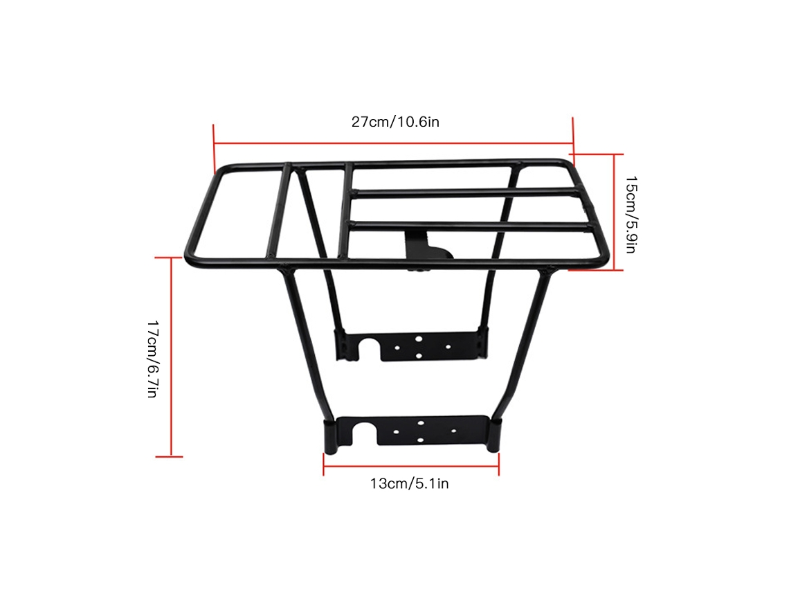 Estante Trasero Para Patinete Eléctrico Xiaomi M365 1s Pro, Acero Macizo, Portaequipajes De Alta Resistencia.