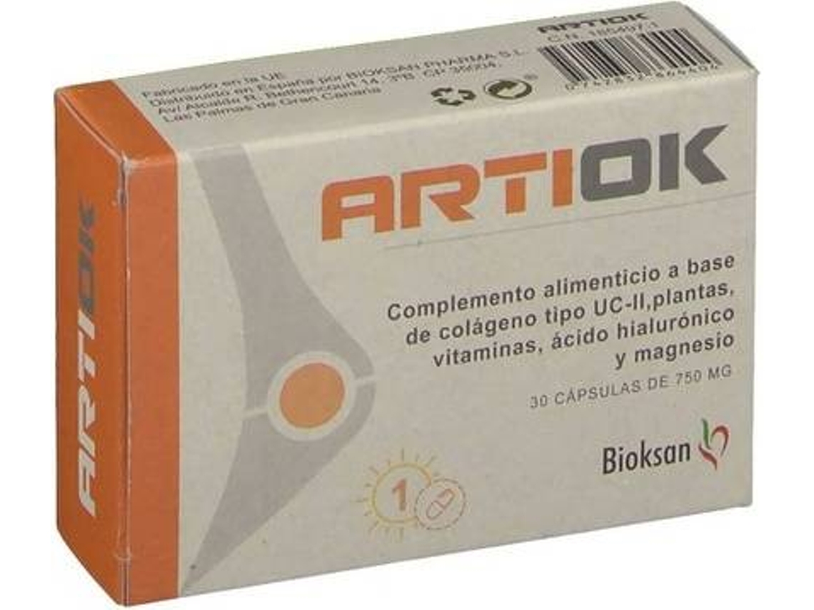 Complemento Alimentar BIOKSAN PHARMA Artiok (30 cápsulas)