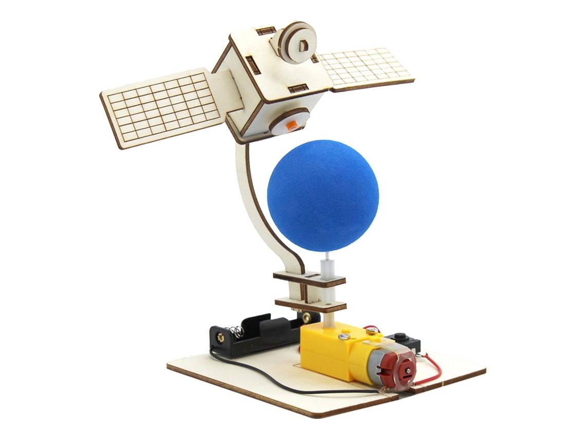 Kits científicos de satélites de madera, experimento Slowmoose