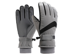 Guantes térmicos de invierno impermeables y cortavientos, guantes de esquí y de trabajo con pantalla táctil