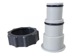 Adaptador de manguera de piscina de 2 piezas, accesorios y válvulas