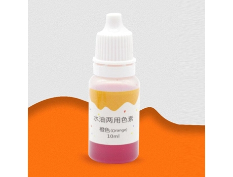 Pigmentos de teñido anudado de jabón hechos a mano 10ml - pigmento líquido de color base seguro y no tóxicoNaranja SLOWMOOSE