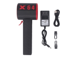 Secador de coche Turbo de 1400 g con motor sin escobillas y enchufe estadounidense de 64 mm.