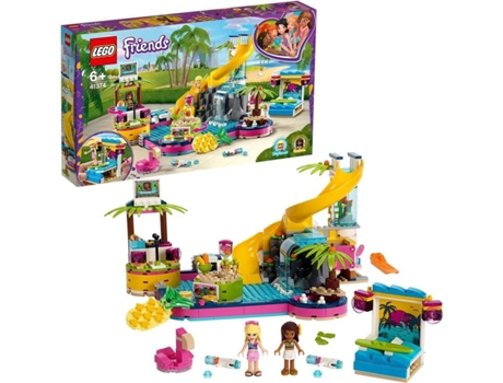 LEGO Friends: Fiesta na piscina - 41374 (Edad Minima: 6 anos)