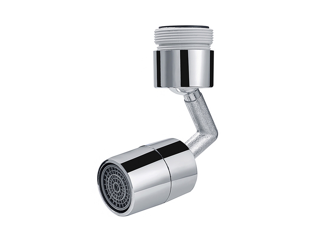 Extensión de grifo giratoria de 360°, antisalpicaduras, cobre