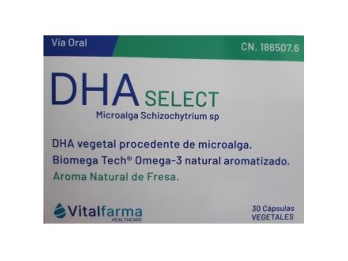 Complemento Alimentar VITALFARMA Dha Select (30 cápsulas)
