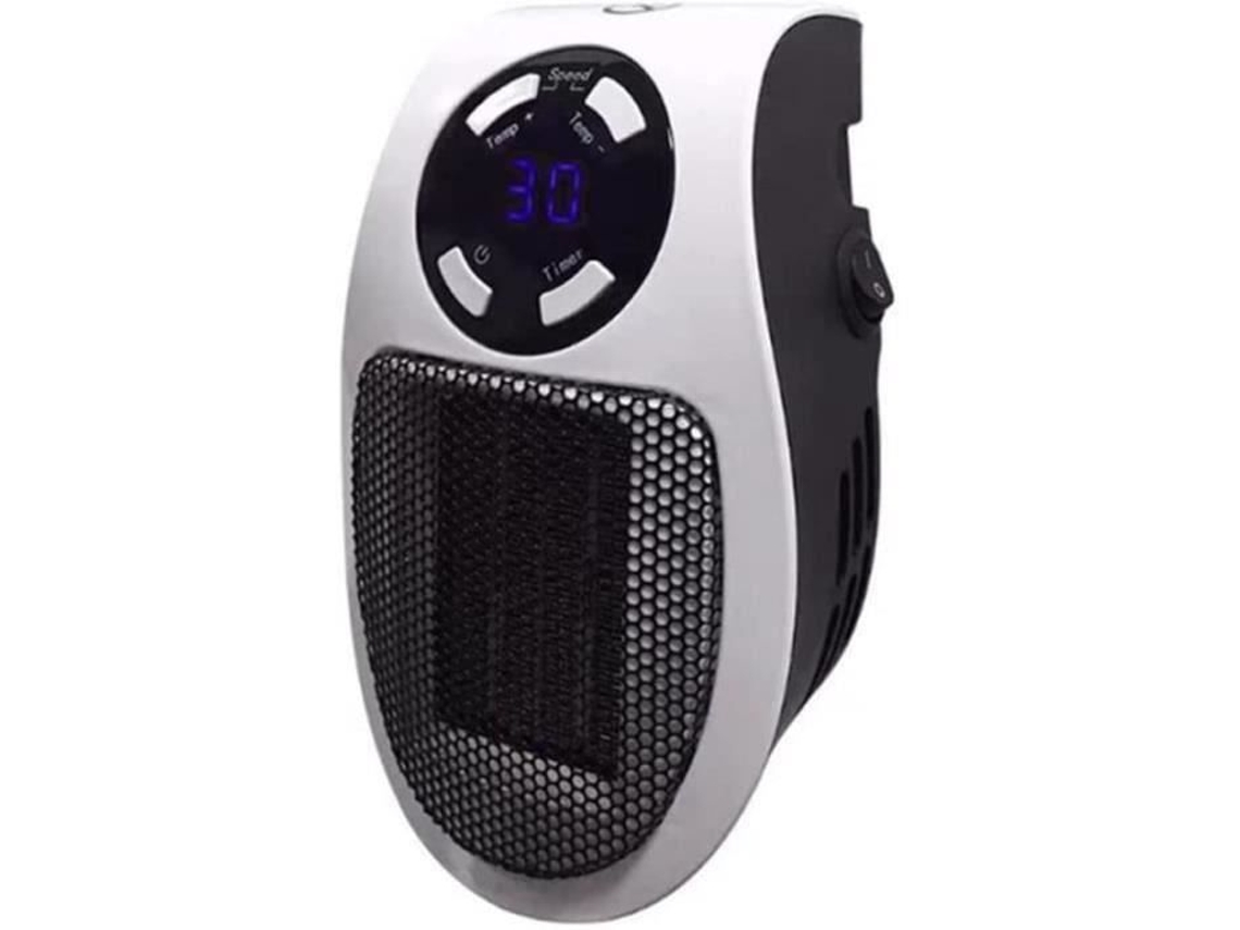 MOON-LOCAL LION Mini ventilador calefactor 500W Radiador de cerámica eléctrico montado en la pared Calentador de espacio automático portátil móvil KIMISS
