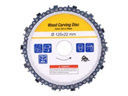 Hoja De Sierra Circular De 5 Pulgadas Y 14 Dientes Para Amoladora Angular, Accesorios Para Grabado En Madera.