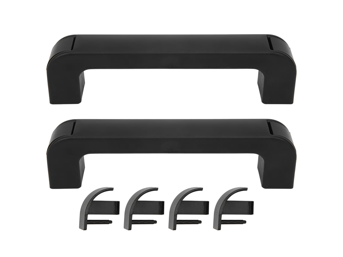 2 Peças De Manija Quadrada Para Equipamento Industrial Cajonete Eléctrico Puxadores Peças De Hardware 8.5x160b