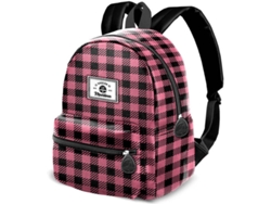 Mochila KARACTERMANIA Martina Square Rosa y Negro (32x27x18cm - Poliéster)