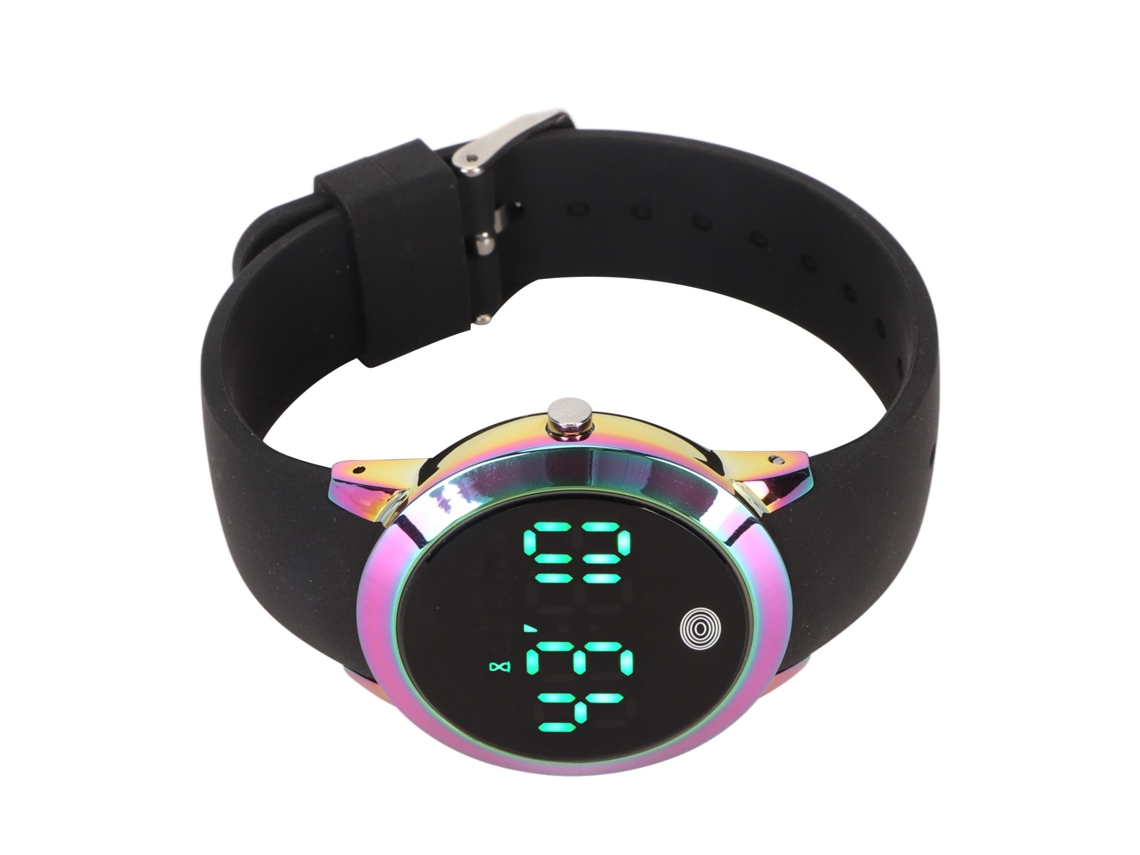 Reloj Digital Multifuncional Con Pantalla Resistente Al Agua, Reloj Deportivo Táctico, Correa De Silicona, Resistencia Al Agua De 50 M Y Cronómetro.