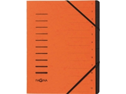 Carpeta PAGNA 40059-12 (Naranja - A4 - 32x24.5cm - PVC)