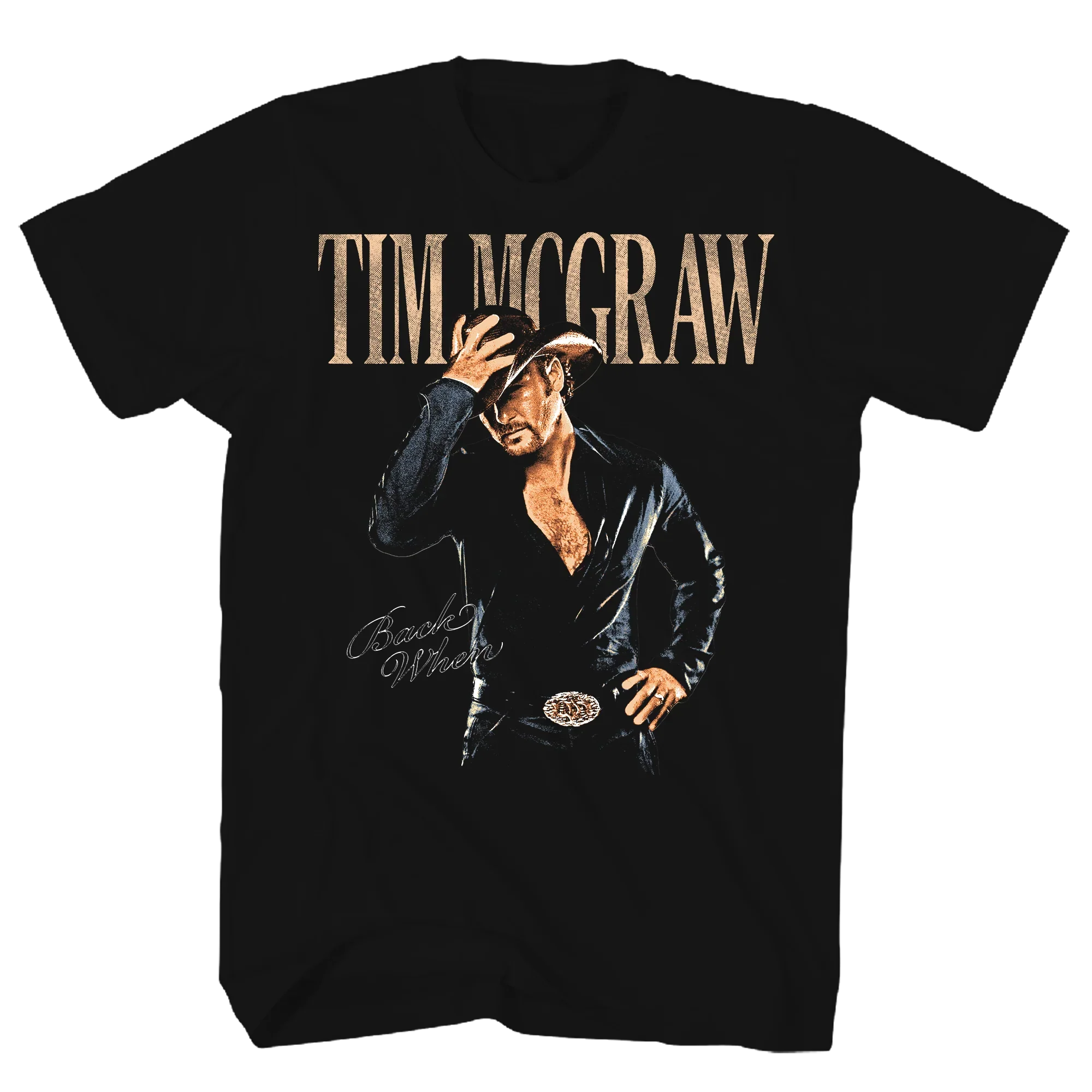 Tim Mcgraw Back When T-shirt Unisex Rockinstone Size:xl