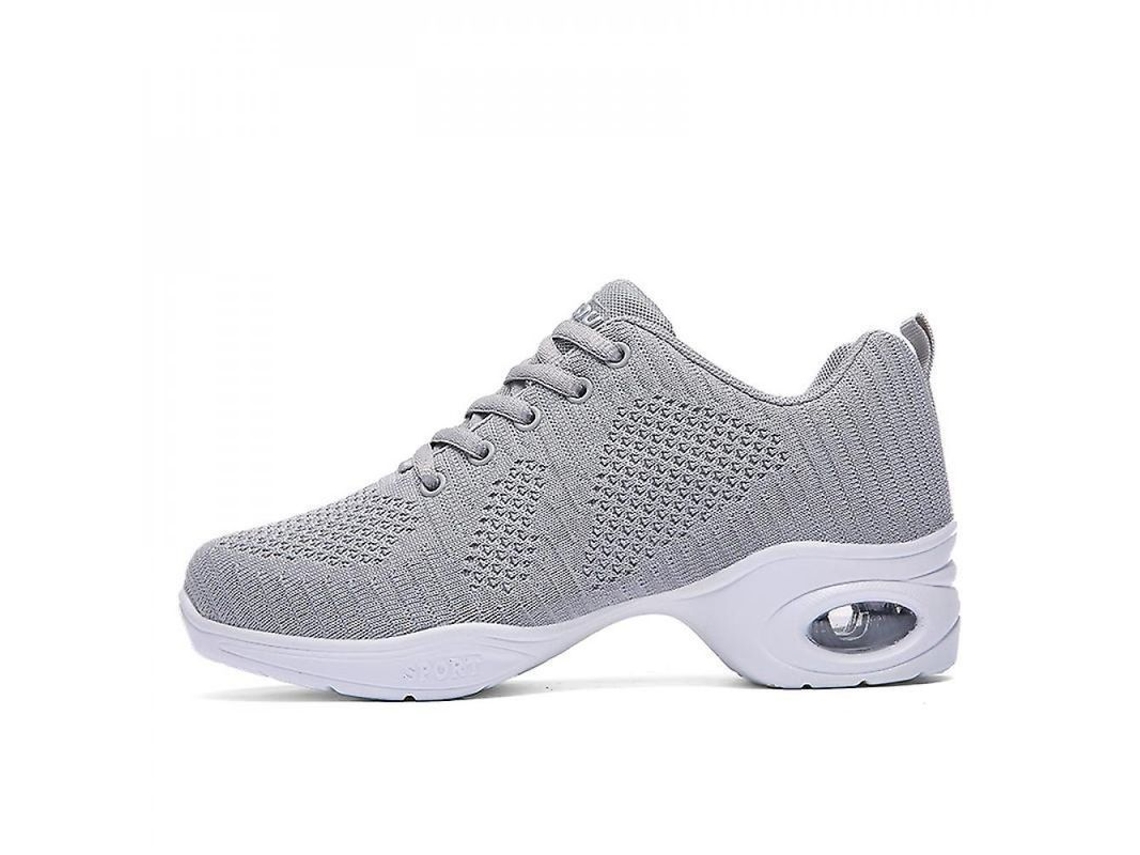 2026-zapatos Deportivos Para Mujer Slip-on Transpirables Antideslizantes Para Bailar Y Correr 2g1902 Sxb 37 Gris