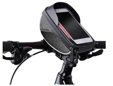Bolsa para bicicleta Bolsas para montaje en bicicleta con pantalla táctil Bolsas impermeables para manillar de bicicleta con marco BISBISOOUS