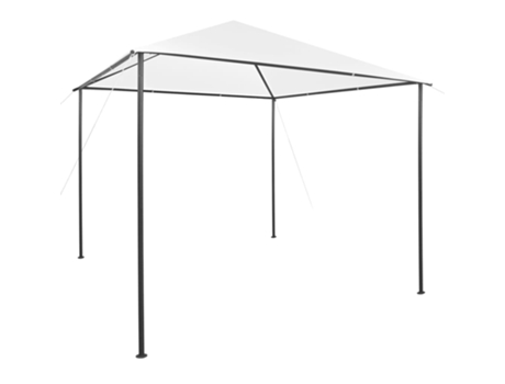 MAISON EXCLUSIVE Cenador blanco 3x3x2,9 m 180 g/m²
