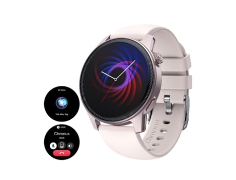 Reloj Inteligente AUJEZON Jx943J-Rosa Responder/Hacer Llamadas Mujeres y Hombres Ai Voice Fitness Rosa