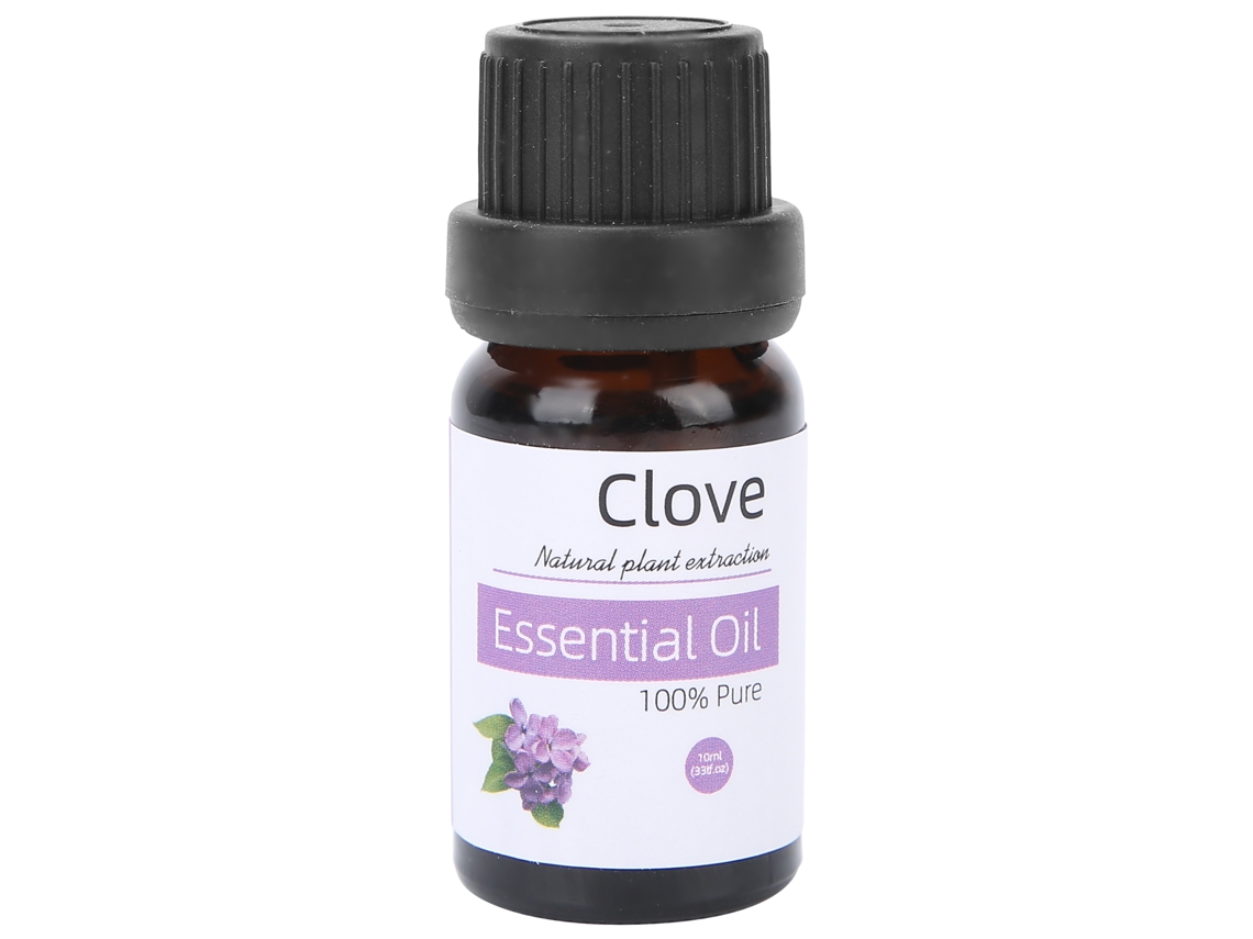 Aceite Esencial Natural De Clavo 10ml Para Aromaterapia Y Masaje, Hidrata La Piel E Inhibe Bacterias