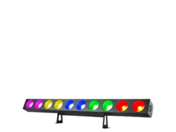 Foco de matriz COB, 120 W de potencia, 10 LED RGBW, control DMX, enchufe UE OEM