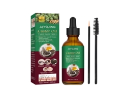 Aceite esencial para el cabello con aceite de ricino para el cuidado del cabello.