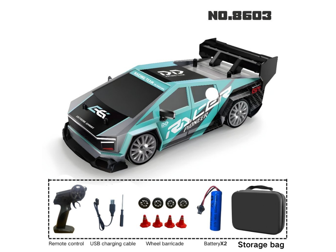 Coche de drifting a control remoto MDUG 1:24 Mustang 4x4 (8603 B)